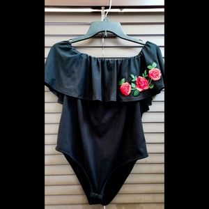 Black bodysuit